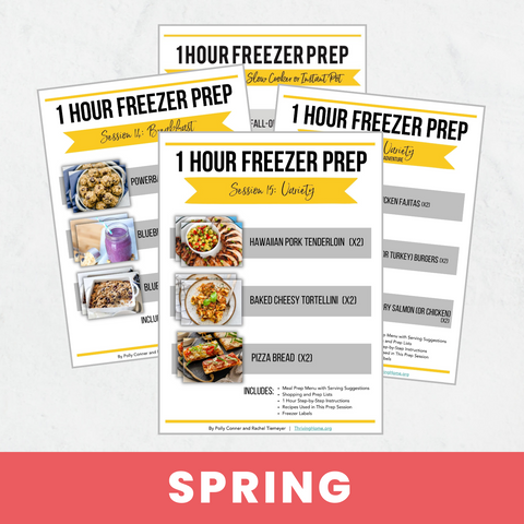 1 Hour Freezer Prep: Spring Bundle