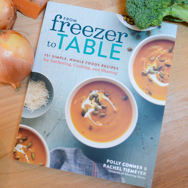 Autographed Copy of From Freezer to Table
