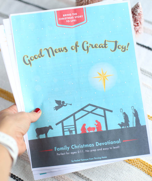 Good News of Great Joy: A Family Christmas Devotional