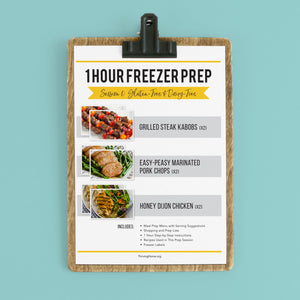 1 Hour Freezer Prep: Session 6